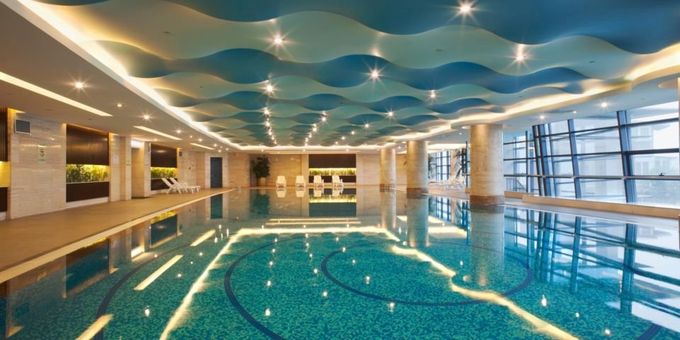 Swimming Pool at the Crowne Plaza Beijing Airport