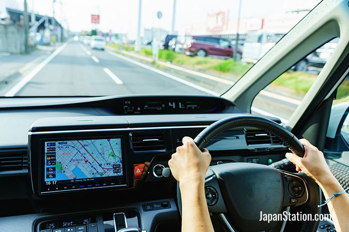 It’s fun to get behind the wheel and enjoy Japan’s excellent road network
