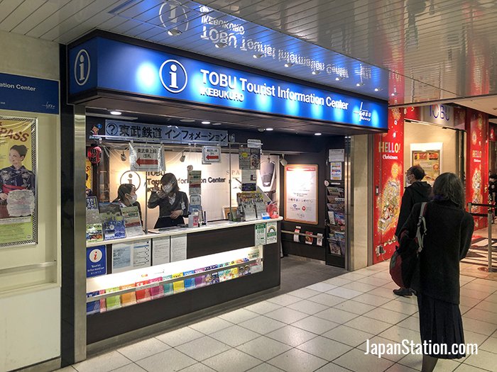 Tobu Tourist Information Center at Ikebukuro Station