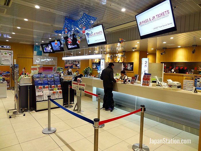 The JR East Travel Service Center at Shinjuku Station in Tokyo is one place where you can exchange vouchers for the Japan Rail Pass