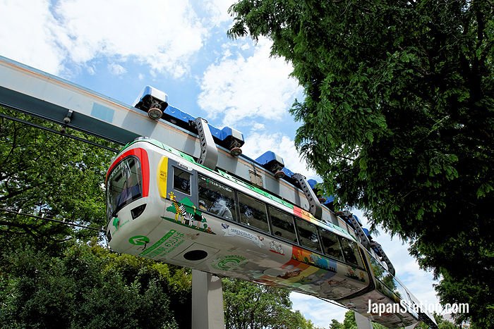 The graceful monorail in action