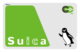 The prepaid Suica IC card is convenient for both transport and shopping