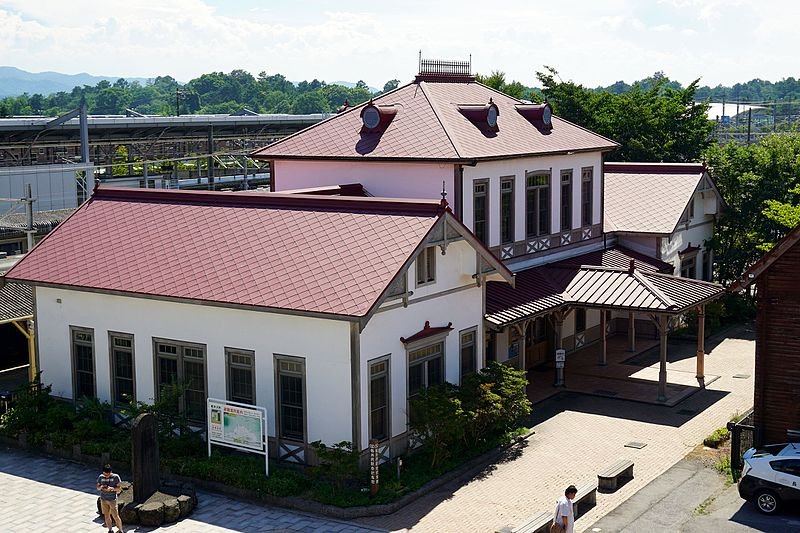The Old Karuizawa Station Memorial Hall dates from 1910. Photo by 663highland