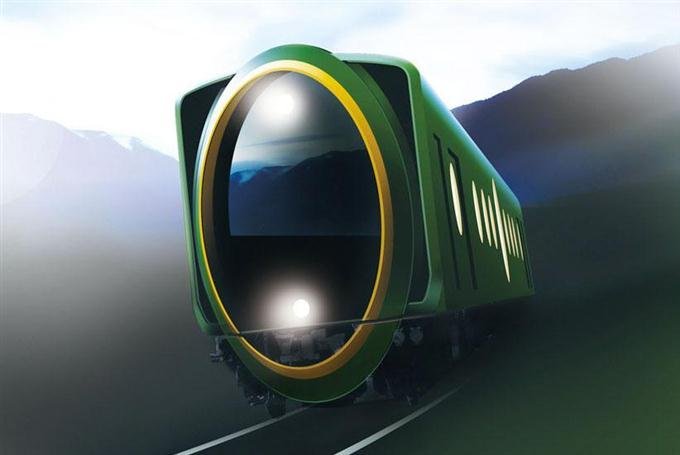 The bold new design of Eizan’s Ellipse Train
