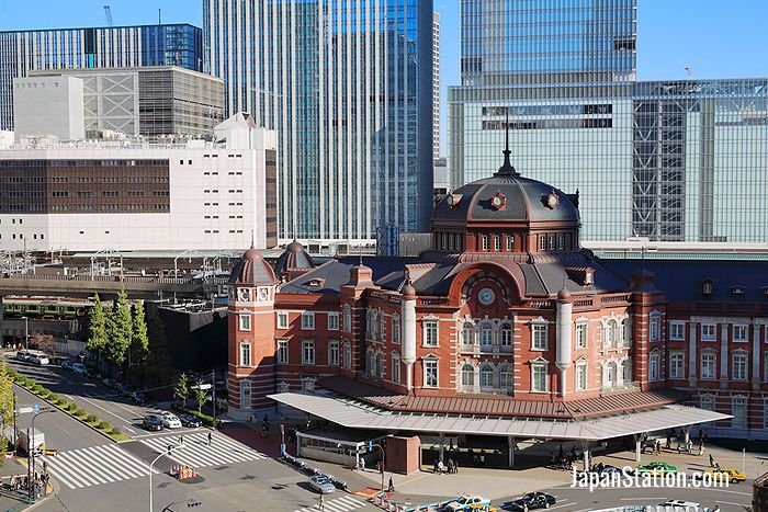 Marunouchi North Gate of the Tokyo Station building