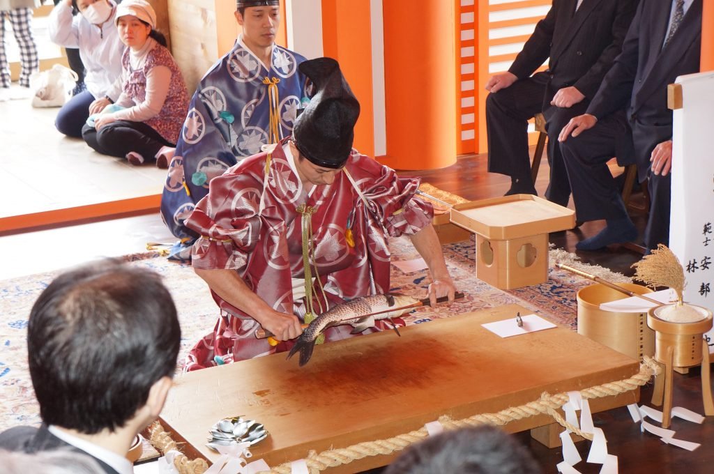 The Hocho-shiki or Kitchen Knife Ceremony at Sojiji Temple