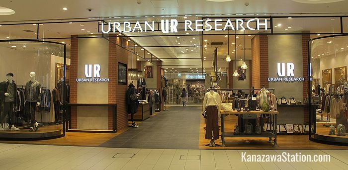 Urban Research sells casual clothes and accessories for men and women