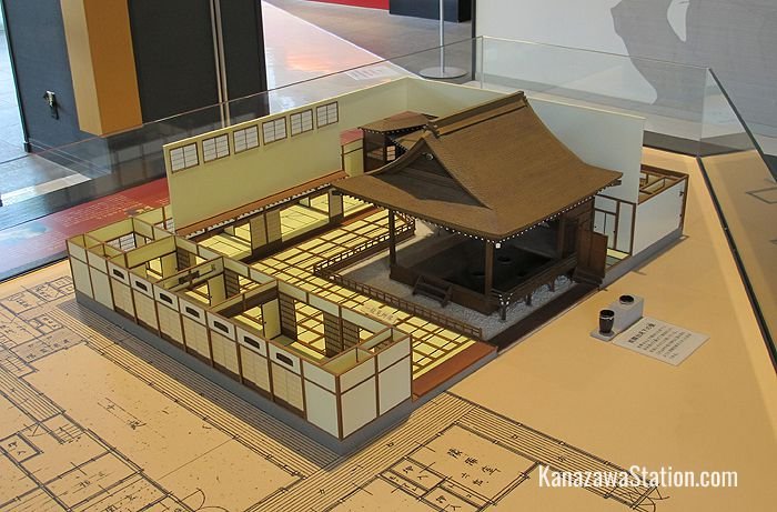 A model of a Noh theater