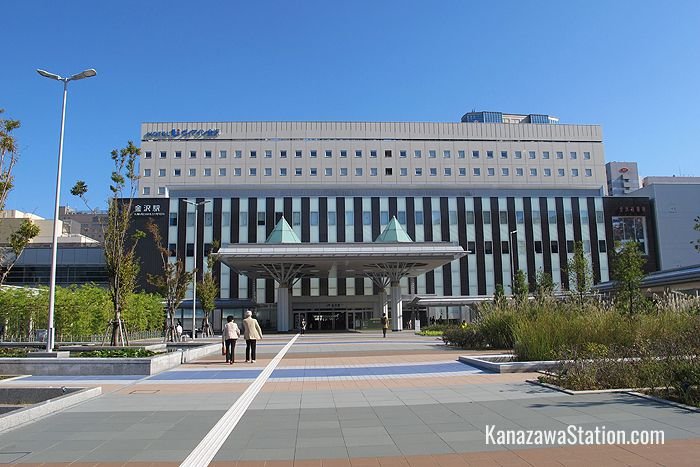 The west side of Kanazawa Station