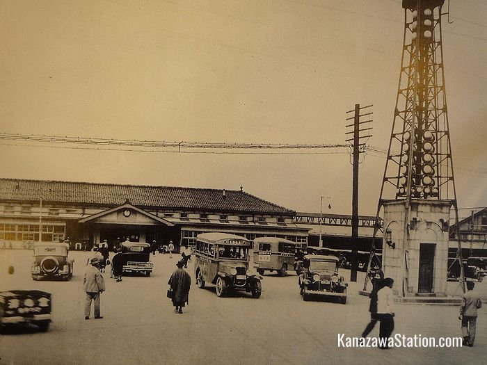 Kanazawa Station in 1932