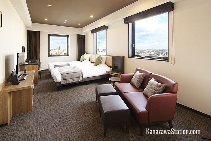 Deluxe Twin Room at Hotel Mystays Premier Kanazawa