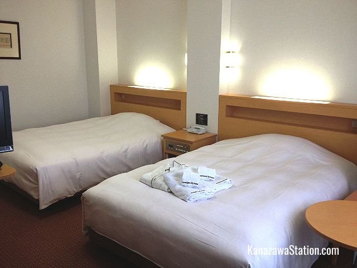 Twin Room at Kanazawa City Hotel