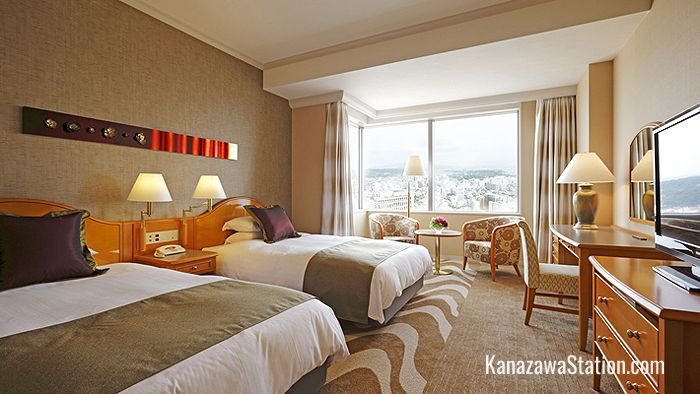 Twin Comfort Room at Hotel Nikko Kanazawa