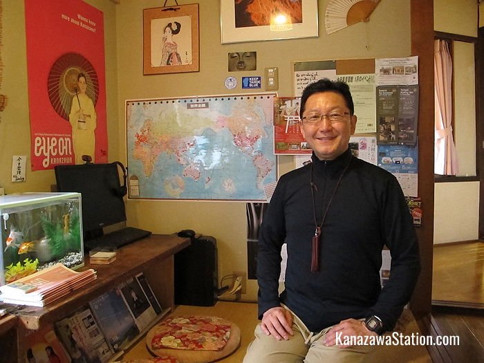 The friendly owner, Masaki, regularly organizes cultural events and parties for his guests