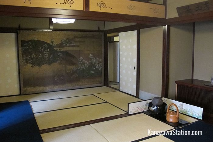 Inside the historical samurai residence