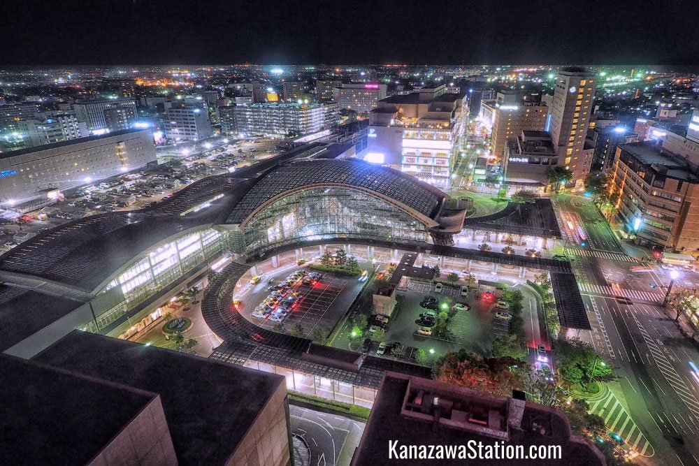 Kanazawa Station Night View