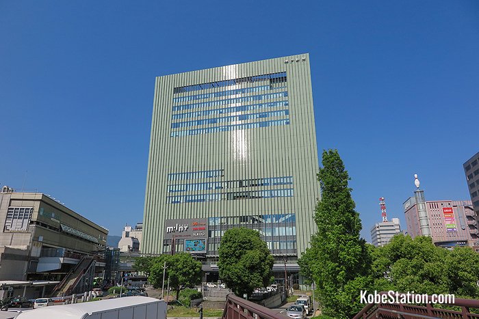 Sannomiya Bus Terminal is on the ground floor of Mint Kobe