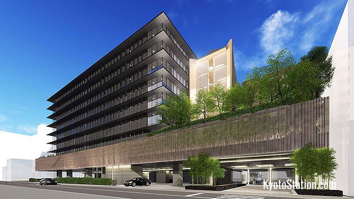 An artist’s impression of The Thousand Kyoto hotel exterior