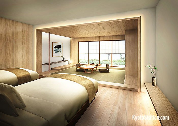 Guest rooms will have all the modern comforts and just a hint of Zen design