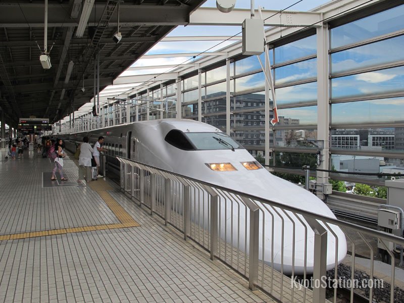 A bullet train bound for Tokyo