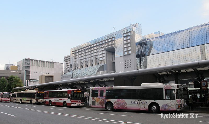 Buses at Kyoto Station