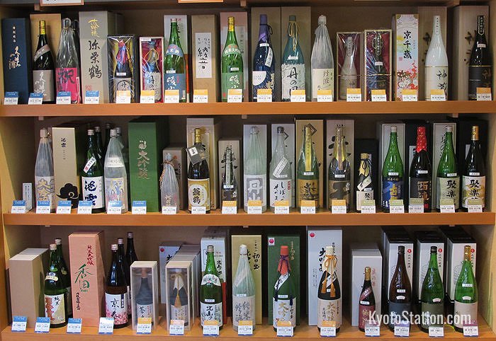 A fine selection of nihonshu, or sake is available on B1