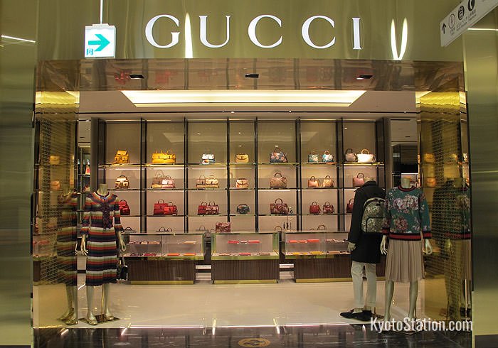 Gucci is just one among many luxury fashion brands represented on Isetan’s 1st floor