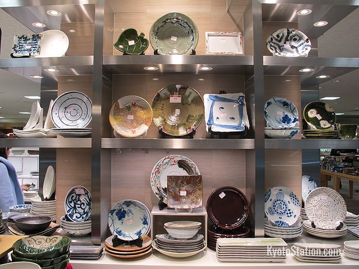 Fine tableware and other ceramics can be found on the 8th floor