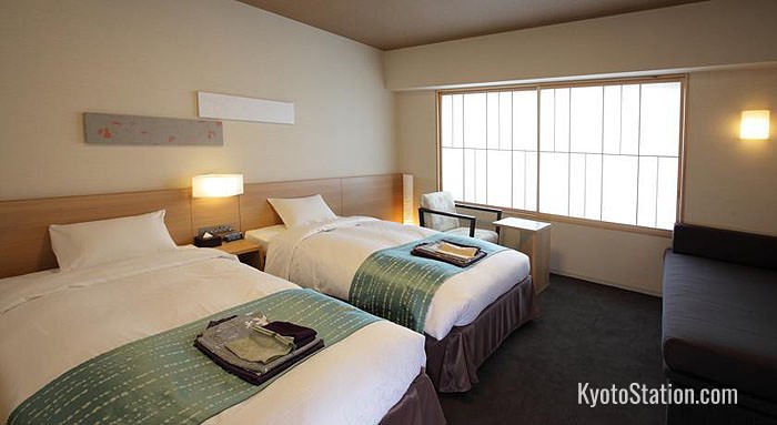 Standard room at Kyoto Hatoya Hotel