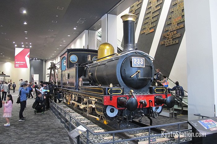 A Class 230 steam locomotive dating from 1903. This is the oldest mass-produced tank engine in Japan