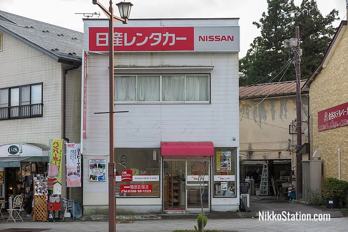 Nissan Rent a Car at Tobu Nikko Station