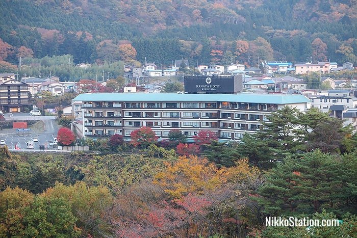 Kanaya Hotel Kinugawa in a beautiful natural setting