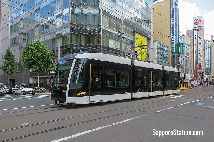 The Polaris is a modern low-floor tram introduced in 2013