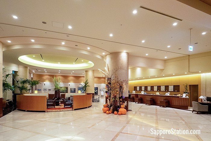JR Tower Hotel Nikko Sapporo lobby and reception