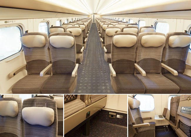 Hokkaido Shinkansen ordinary class seats - comfortable travel from Tokyo to Hokkaido