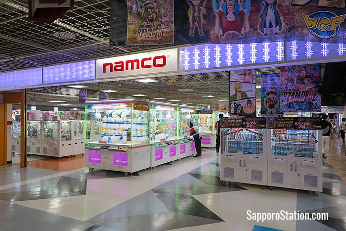 9th floor: The Namco games arcade