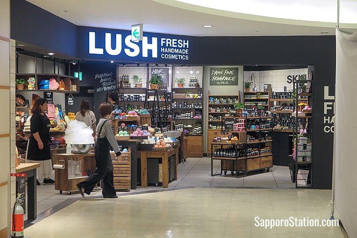 The Lush store on the B2 level