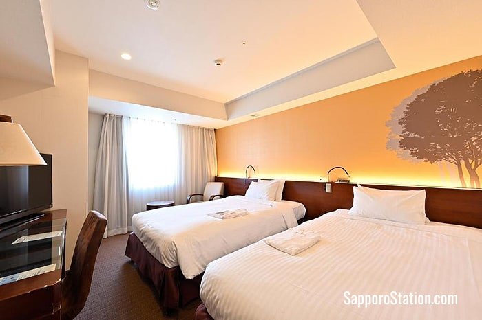Standard Twin Room at Hotel Keihan Sapporo