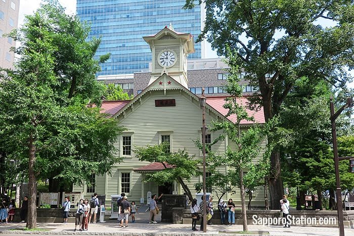 Sapporo Clock Tower’s simple rural appearance adds to its charm