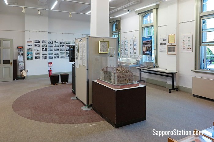 The Town History Exhibition Room on the 1st floor