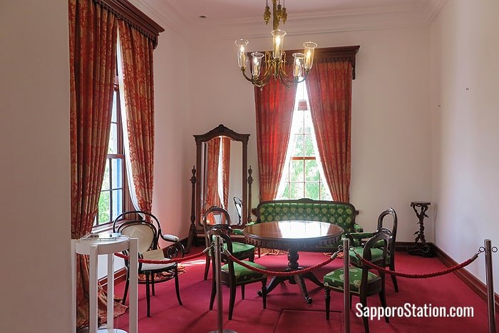 The Ume Room was part of the Emperor’s private suite in 1881