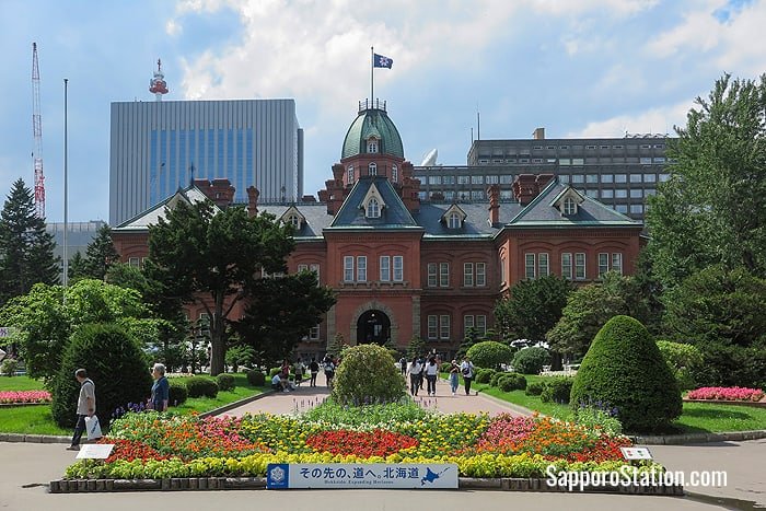 Akarenga is the popular name for the Former Hokkaido Government Office