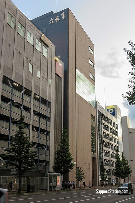A street view of the Rokkatei Sapporo Main Store building