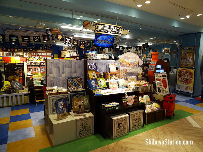 Shibuya Marui's seventh floor has a shop dedicated to Eiichiro Oda's One Piece manga and anime series