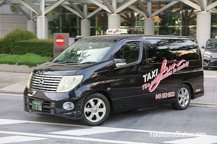 A Taxi Jun taxi in Yokohama