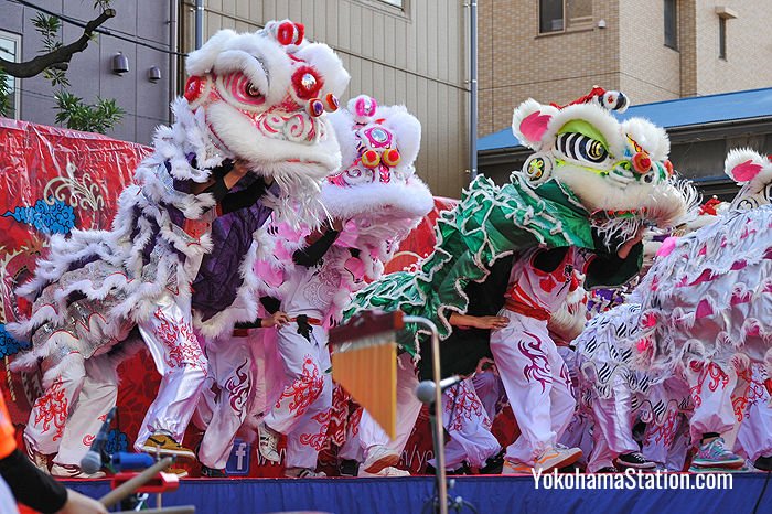 Chinese New Year celebrations at Yokohama Chinatown