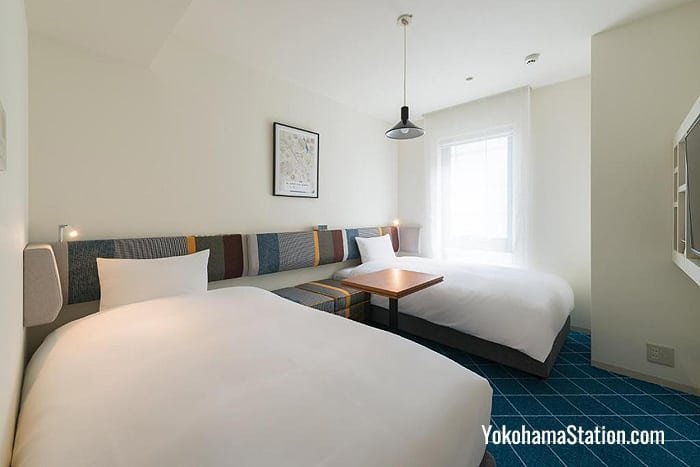 Twin Room at Hotel Edit Yokohama