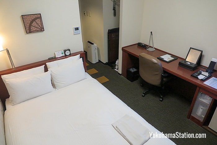 A Standard Double Room at the Richmond Hotel Yokohama Bashamichi