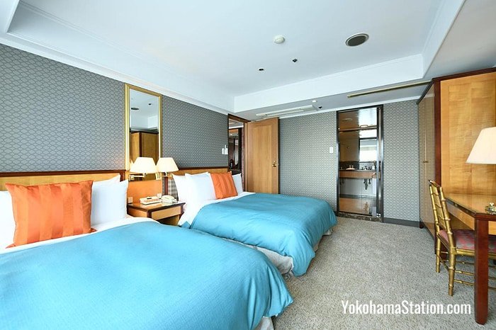 Twin Room at Rose Hotel Yokohama