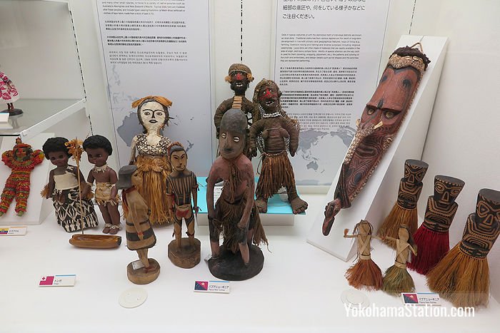 Dolls from Tonga and Papua New Guinea
